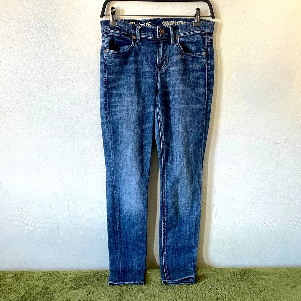 Madewell low rise skinny jeans